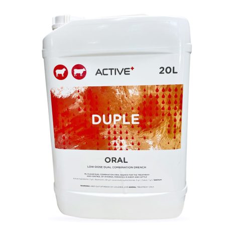 Duple Oral Cattle Drench 5, 10 & 20L