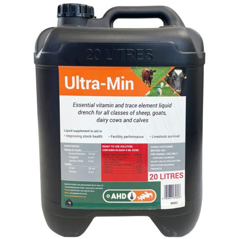 Ultra-Min Drench for Cattle 20L